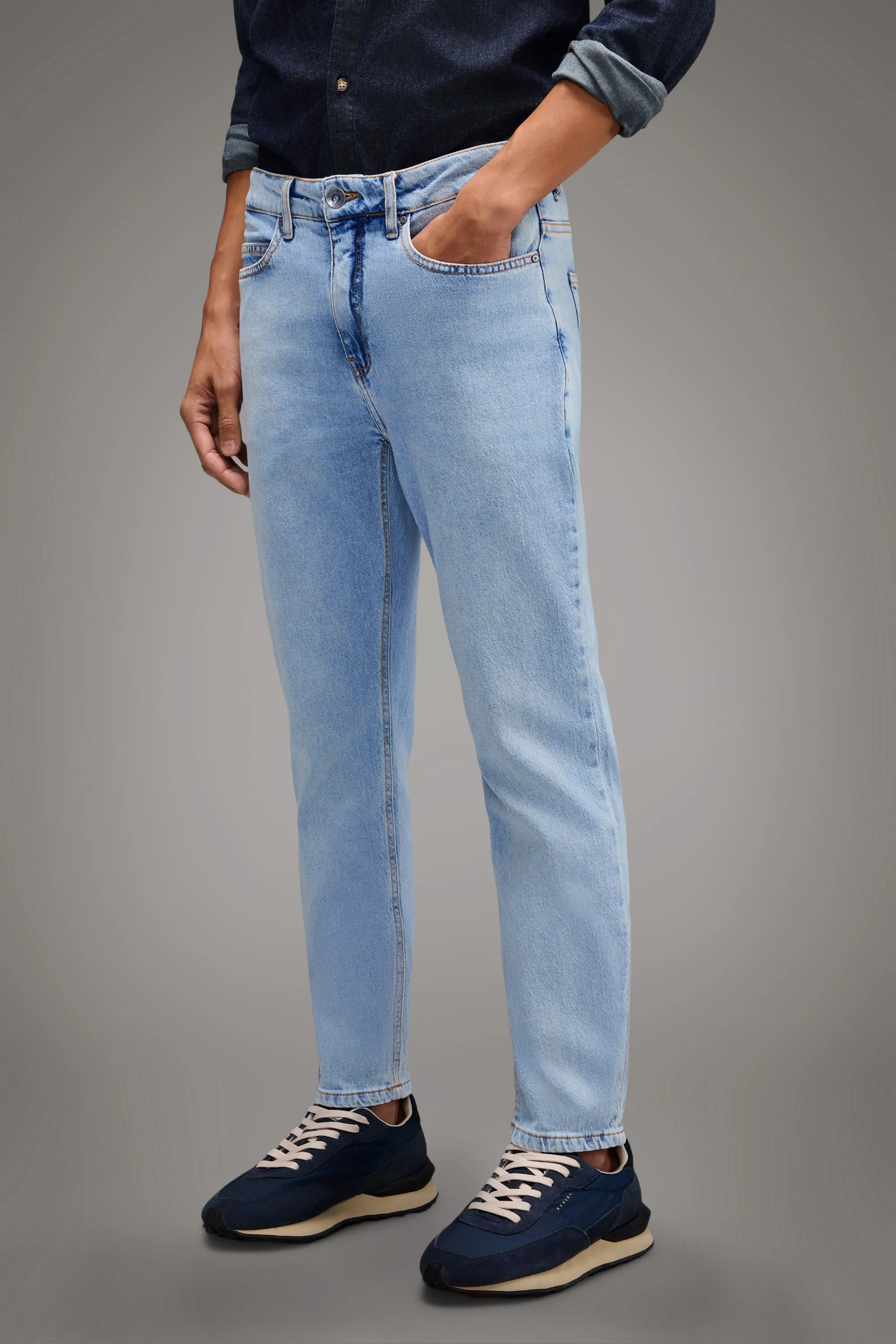 Calça Jeans Slim Sky